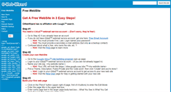 Desktop Screenshot of gwebwizard.com
